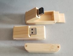 Manufacturer's Customized Natural Bamboo usb stick usb flash memory